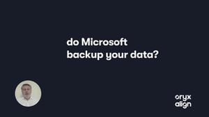 Video: Do Microsoft backup your data?